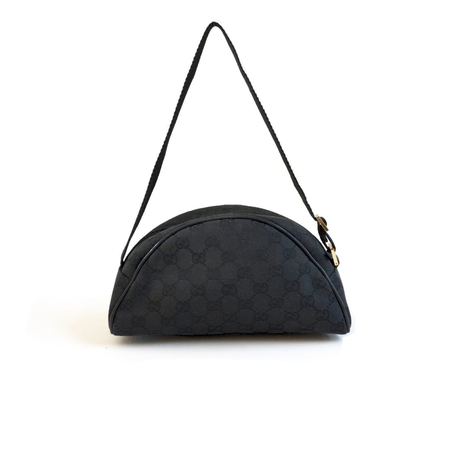 black gucci shoulder bag vintage