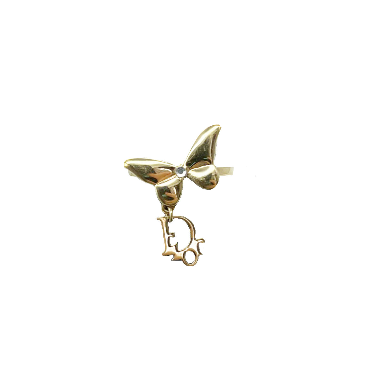 dior butterfly ring