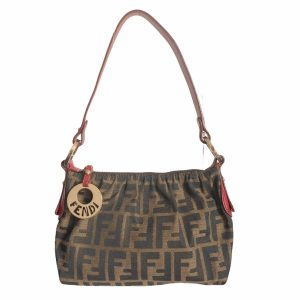 Vintage Fendi Zucca Monogram Mini Shoulder Bag | NITRYL