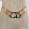 Dior CD Buckle Belt in Tan Brown - Image 4