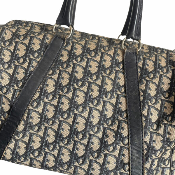 Dior Monogram Boston Bag in Navy - Image 2