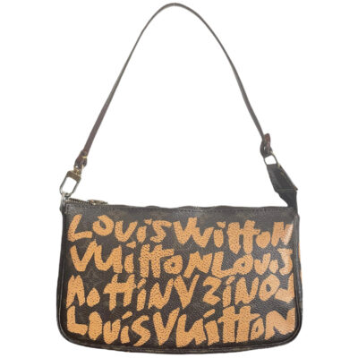 Louis Vuitton Stephen Sprouse Monogram Graffiti Pochette