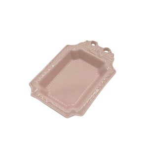 Vintage Dior Ceramic Trinket Dish in Pink | NITRYL