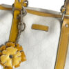 Gucci Monogram Boston Bag in Yellow and White/Cream - Image 6