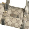 Gucci Monogram Micro Mini Boston Bag in Brown and Metallic - Image 2