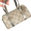 Gucci Monogram Micro Mini Boston Bag in Brown and Metallic - Image 3