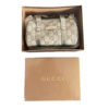 Gucci Monogram Micro Mini Boston Bag in Brown and Metallic - Image 7