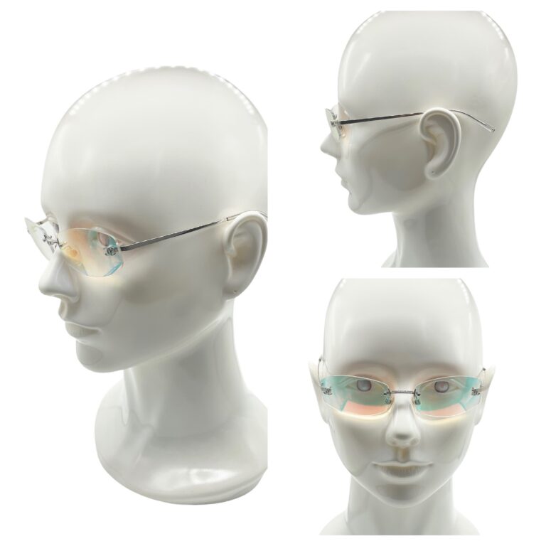 Chanel Rimless Iridescent Sunglasses - Image 3