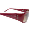 Prada Chunky Star Sunglasses in Red / Silver - Image 4