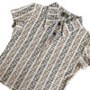Fendi Monogram Terrycloth Polo Shirt Size S - Image 2