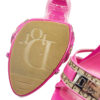 Dior Monogram Logo Heels in Pink / Beige UK 6.5 - Image 3