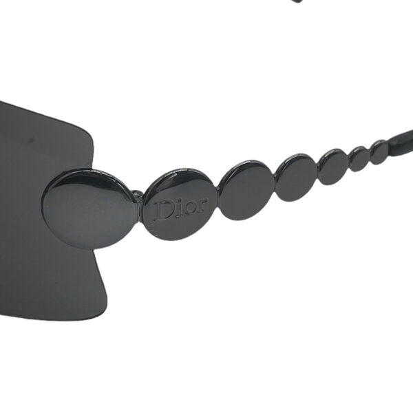 Dior Millennium Rimless Shield Sunglasses in Grey / Black - Image 3
