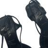 Prada Strappy Logo Sandals in Black UK 4 - Image 3