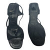 Prada Strappy Logo Sandals in Black UK 4 - Image 5
