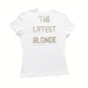 Dior 'J'Adore Dior' T Shirt in White / Gold - Image 5