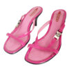 Prada Strappy Heels in Pink UK 3.5 - Image 2