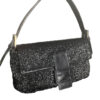 Fendi Beaded Baguette Shoulder Bag in Black - Image 2