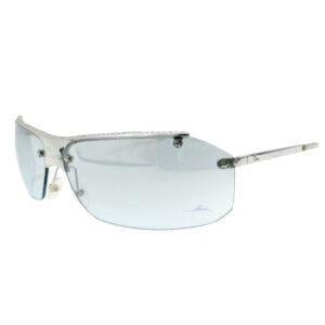 Vintage Dior Rimless Diamante Sunglasses in Blue | NITRYL