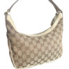 Gucci Monogram Hobo Shoulder Bag in Beige / Cream - Image 2