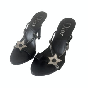 Vintage Dior Hardcore Star Heels in Black | NITRYL