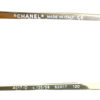 Chanel Diamante Rimless Sunglasses in Brown / Gold - Image 4