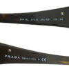 Prada Chunky Logo Tortoiseshell Sunglasses in Brown / Gold - Image 3