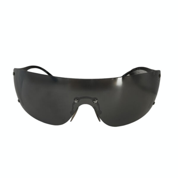 Dior Rimless Ski Shield Sunglasses in Black - Image 2