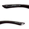 Dior Star Pearl Chunky Sunglasses in Maroon - Image 3