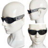 Dior Monogram Rubber Sunglasses in Black / White - Image 3