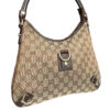 Gucci Monogram Shoulder Bag in Beige / Brown - Image 2