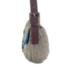 Fendi Beaded Shoulder Baguette in Grey / Brown - Image 4