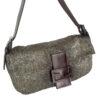 Fendi Beaded Shoulder Baguette in Grey / Brown - Image 2