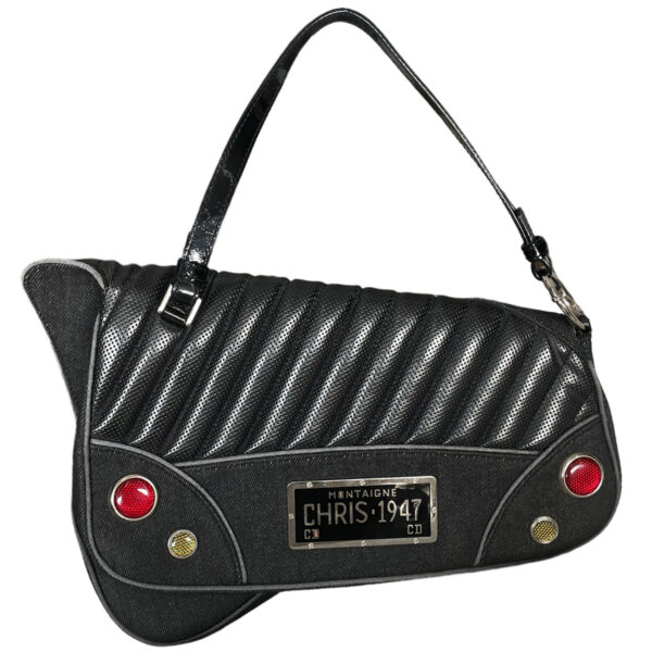 Vintage Dior Cadillac Car Shoulder Bag in Black / Grey | NITRYL