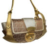 Fendi Monogram Shoulder Bag in Metallic Brown / Gold / Silver - Image 2