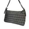 Fendi Monogram Shoulder Baguette Bag in Black / Grey - Image 3