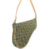 Dior Trotter Monogram Shoulder Saddle Bag in Olive Green - Image 2