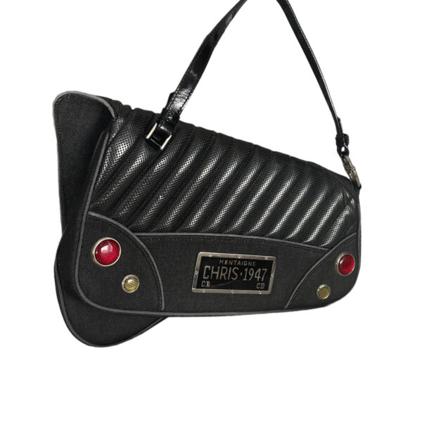 Dior Cadillac Car Shoulder Bag in Black / Grey - Image 2