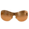Dior Rimless Shield Sunglasses in Orange Ombre / Gold - Image 2
