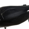 Dior Leather Shoulder Bag in Black with Silver Spellout Strap - Image 5