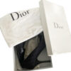 Dior Monogram Logo Heels in Black / Silver UK 6 - Image 3