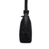 Fendi Monogram Mini Shoulder Baguette Bag in Black - Image 5