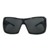 Dior Overshine Logo Wraparound Sunglasses in Black / White - Image 2