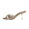 Gucci Monogram Horsebit Heels in Beige / Cream UK 3 - Image 3
