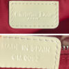 Dior Trotter Monogram Saddle Bag in Maroon Red / White - Image 9