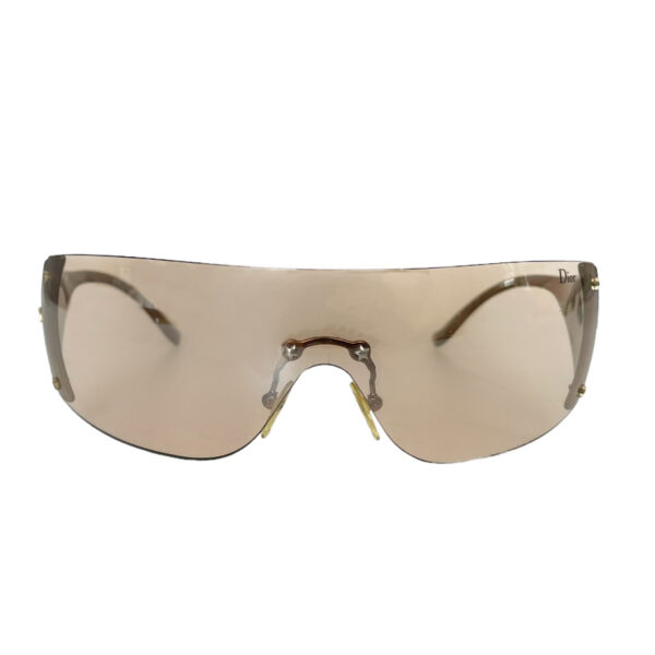 Dior Ski Wraparound Sunglasses in Gold - Image 2
