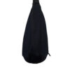 Fendi Cloth Half Moon Shoulder Bag in Black / Silver - Image 4