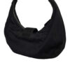 Fendi Cloth Half Moon Shoulder Bag in Black / Silver - Image 3