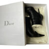 Dior Monogram Buckle Heeled Boots in Black UK 5.5 - Image 5