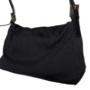 Fendi Silk Mama Shoulder Baguette Bag in Black / Silver - Image 3