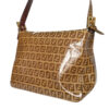 Fendi Monogram PVC Shoulder Baguette Bag in Brown - Image 3